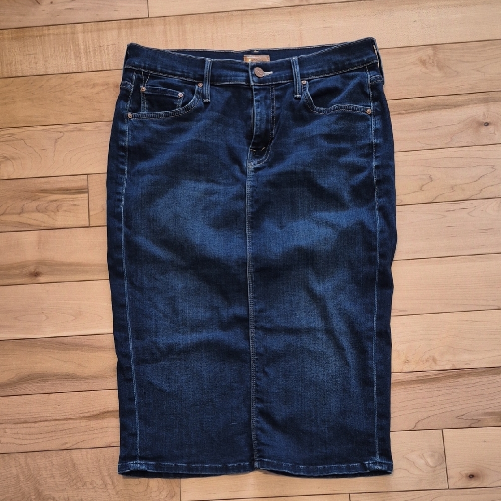 MOTHER Size 27 The Peg Slit Skirt